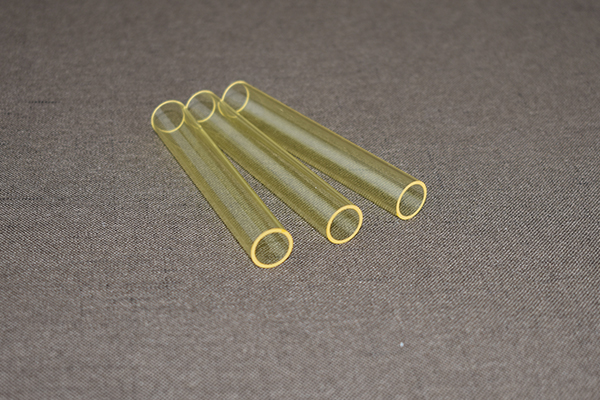 Clear color boro glass tube